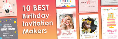 10 best birthday invitation makers for
