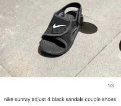nike sunray adjust 4 sandals black
