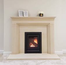 Natural Bath Stone Fireplace And Hearths