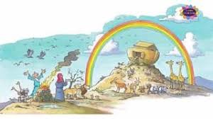 el arcoiris historia bíblica para