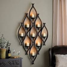 Metal Wall Candle Holder