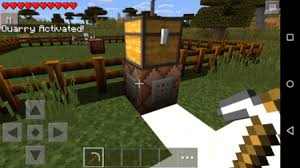 I'm looking for a mod that adds only quarrys(quarries?), that isn't bc. Better Quarry Mod For Minecraft Pe Ios Android Download