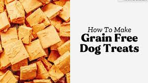 grain free dog treats recipe you