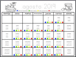 Spanish Behavior Chart 2019 2020 Editable And Pdf Blue Green Yellow Red