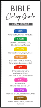 How To Use Color Coding To Enhance Your Bible Study Time