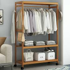 Wooden Clothes Rail Hanging Garment