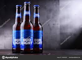 Bottles Of Bud Light Beer Stock Editorial Photo