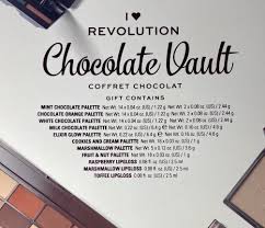 i heart revolution chocolate vault make