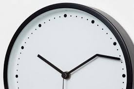 On Time Wall Clock From Fabrica