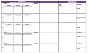 Year 1 English Australian Curriculum Planning Template A3 Size