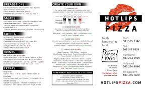 menu at hotlips pizza hollywood