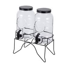 Anko Dual Drink Dispenser With Stand