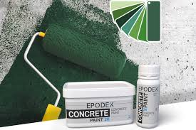 concrete paint 2k green colours