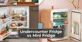undercounter fridge vs mini fridge