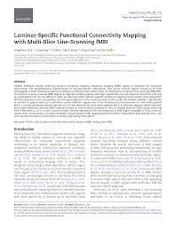 Laminar-Specific Functional Connectivity Mapping with Multi-Slice  Line-Scanning fMRI