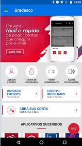 app do bradesco permite a abertura de