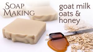 goat milk oat honey lavender soap