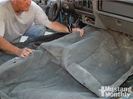 how to replace fox body carpet