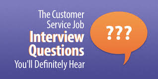the 3 customer service job interview