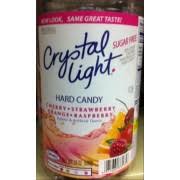 Crystal Light Hard Candy Sugar Free Cherry Strawberry Orange Raspberry Calories Nutrition Analysis More Fooducate