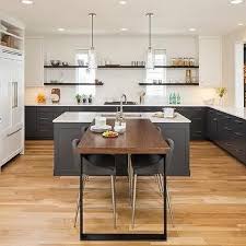 kitchen island perpendicular to dining