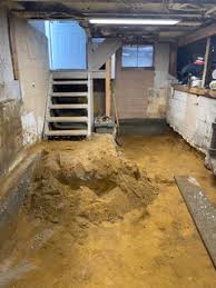 basement dig out lowering basement floor