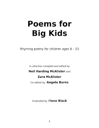 poems for big kids