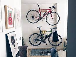 Wooden Bike Rack Wall Mounted Hook Bike