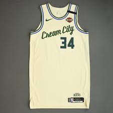Our official milwaukee bucks store includes an unbeatable selection of bucks gear from nike for fans from wisconsin to across the nation. Giannis Antetokounmpo Milwaukee Bucks Game Worn 1st Half City Edition Jersey Recorded A 33 Point Double Double 2019 20 Nba Season Nba Auctions