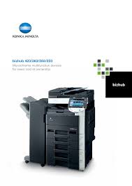 With their fast and efficient color scanning features, the konica minolta bizhub 283 integrates seamlessly into any workflow. Konica Minolta Bizhub 283 User Manual 16 Pages Also For Bizhub 363