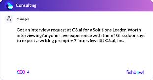 Got An Interview Request At C3 Ai For A
