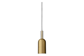 Luceo Cylinder Pendant Light Gold Clear