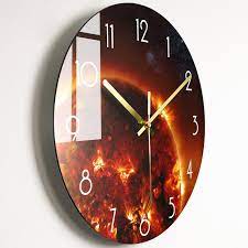 abstract novelty wall clock nordic