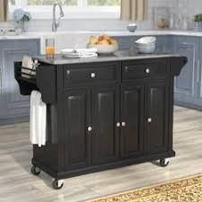 Kitchen cabinet ratings for 2017. Darby Home Co Pottstown Kitchen Cart With Granite Top Reviews Wayfair Cuisine Decoration