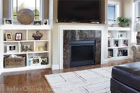 Fireplace Surround Shelves Shallow