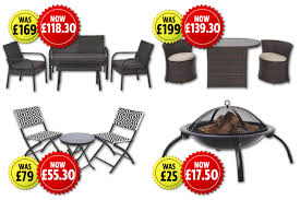 Aluminium sets are strong and lightweight, which means they can be moved around easily. Asda Has 30 Off Garden Furniture Including A Fire Pit For 17 50