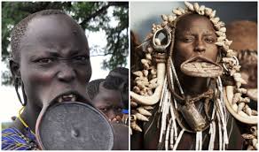 get to know the lip plating mursi tribe