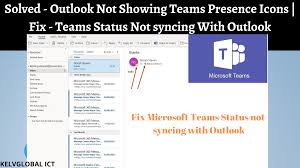 teams status not syncing with outlook