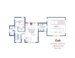 oak home plan in oak rise