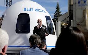 Is it me, or does jeff bezos' rocket look like a giant penis? one person many of the jokes about the rocket's shape came after former america's got talent judge piers morgan tweeted a photo while praising the amazon founder. Jeff Bezos S Blue Origin To Fly First Passengers On Space Tourism Rocket In A Few Months
