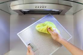 how to clean an oven hood and filter