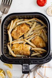 air fryer fish and chips belle of the