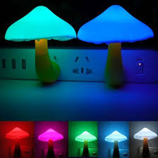 2pac Mushroom Night Light Plug In Lamp