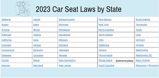 2023 Car Seat Laws Let Mommy Sleep Blog
