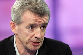 By Kaveri Niththyananthan. Bloomberg: Ryanair CEO Michael O&#39;Leary. Ryanair&#39;s outspoken CEO Michael O&#39;Leary has called on Europe and the U.K. to “calm down” ... - OB-KR209_oleary_E_20101101120352