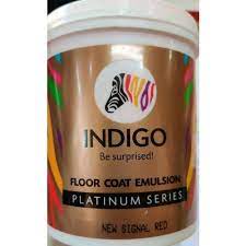 indigo floor coat emulsion paint