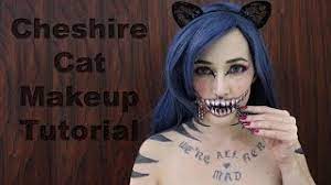 cheshire cat makeup tutorial with