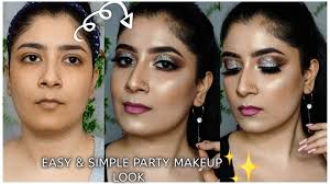 easy simple party makeup look