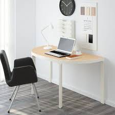 Ikea Bekant Half Circle Desk Table In