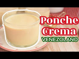 de ponche crema venezolano sin flan